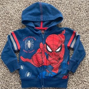 Spider-Man Zip Hoodie for Kids 2T